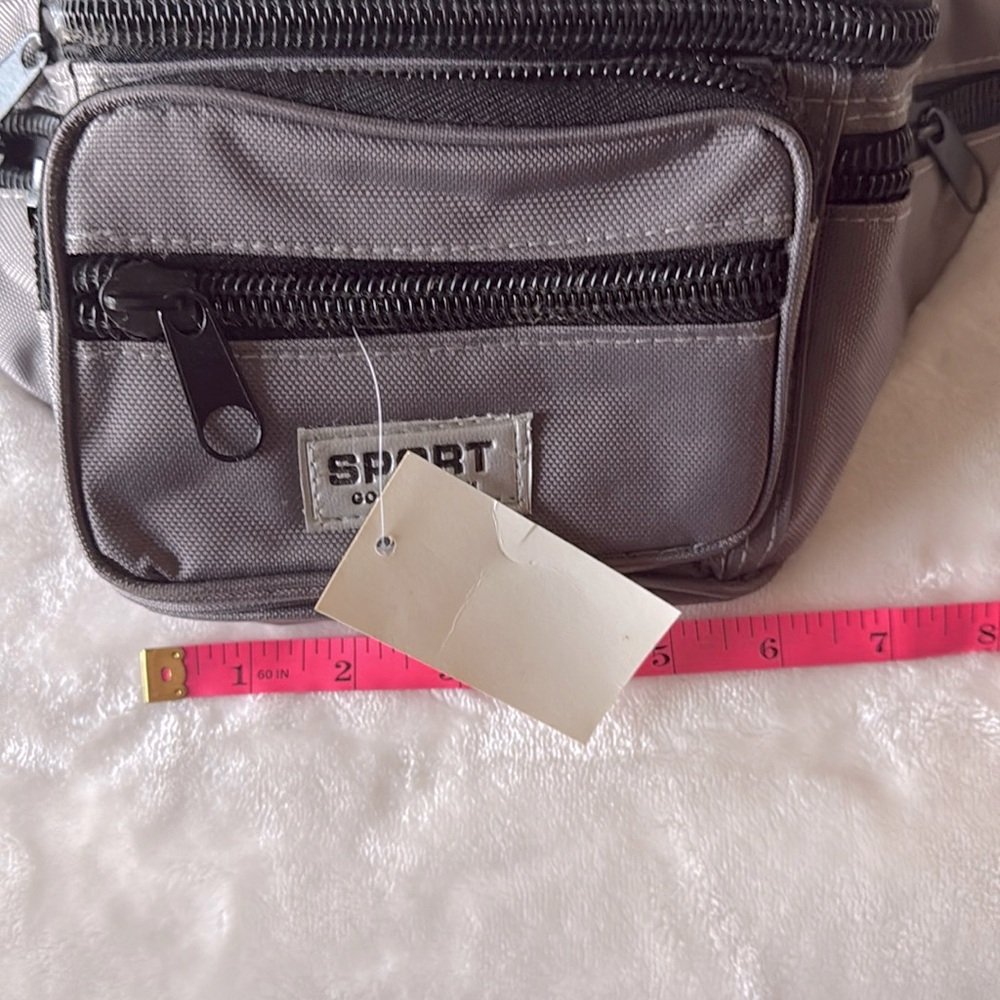 Gray black fanny pack - Picture 4 of 5